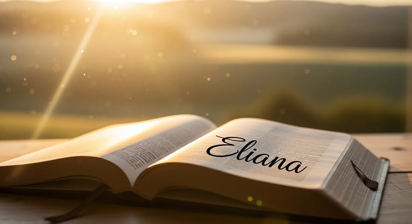 eliana meaning in bible