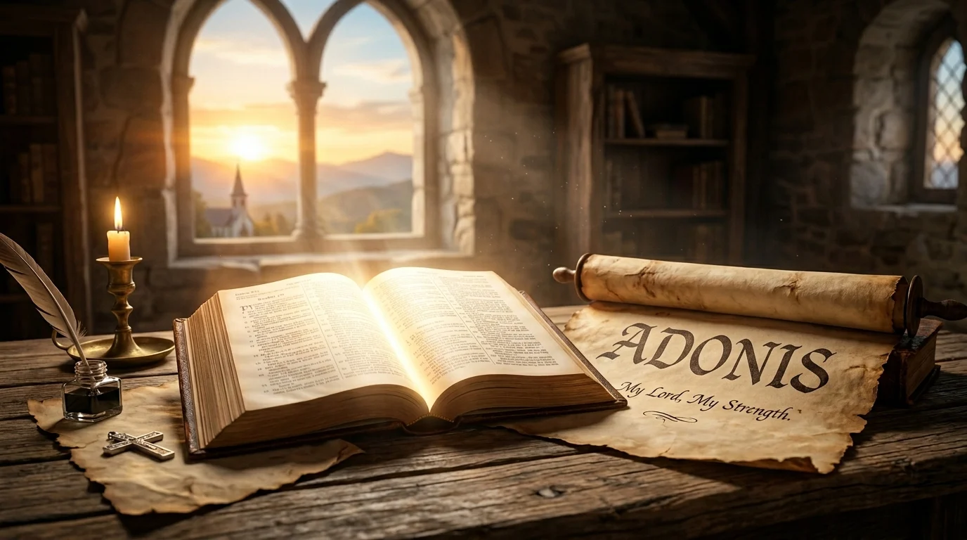 adonis meaning in bible