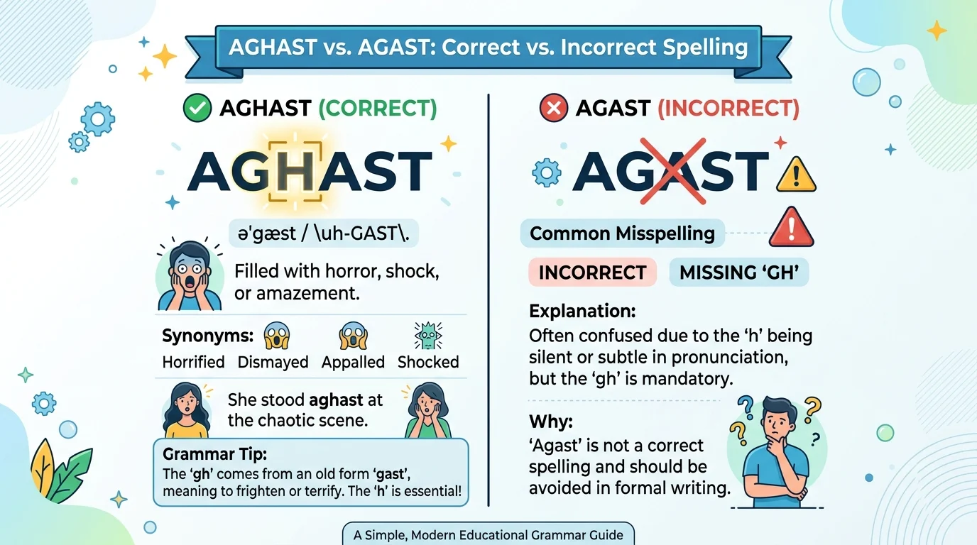 agast vs aghast