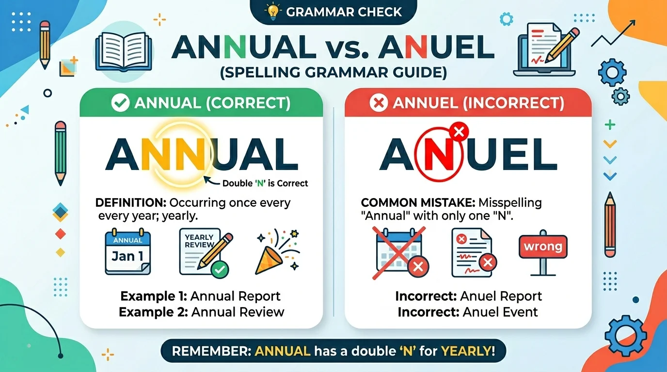 annual vs anual
