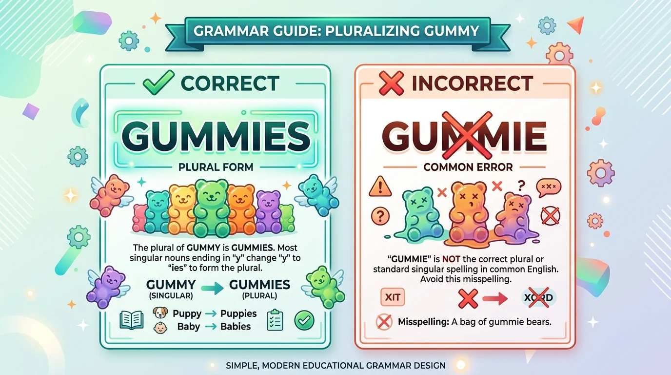 gummy vs gummie