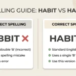 habbit vs habit