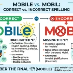mobil vs mobile
