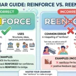 reinforce vs reenforce