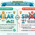 simular vs similar