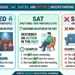 sitted vs seated
