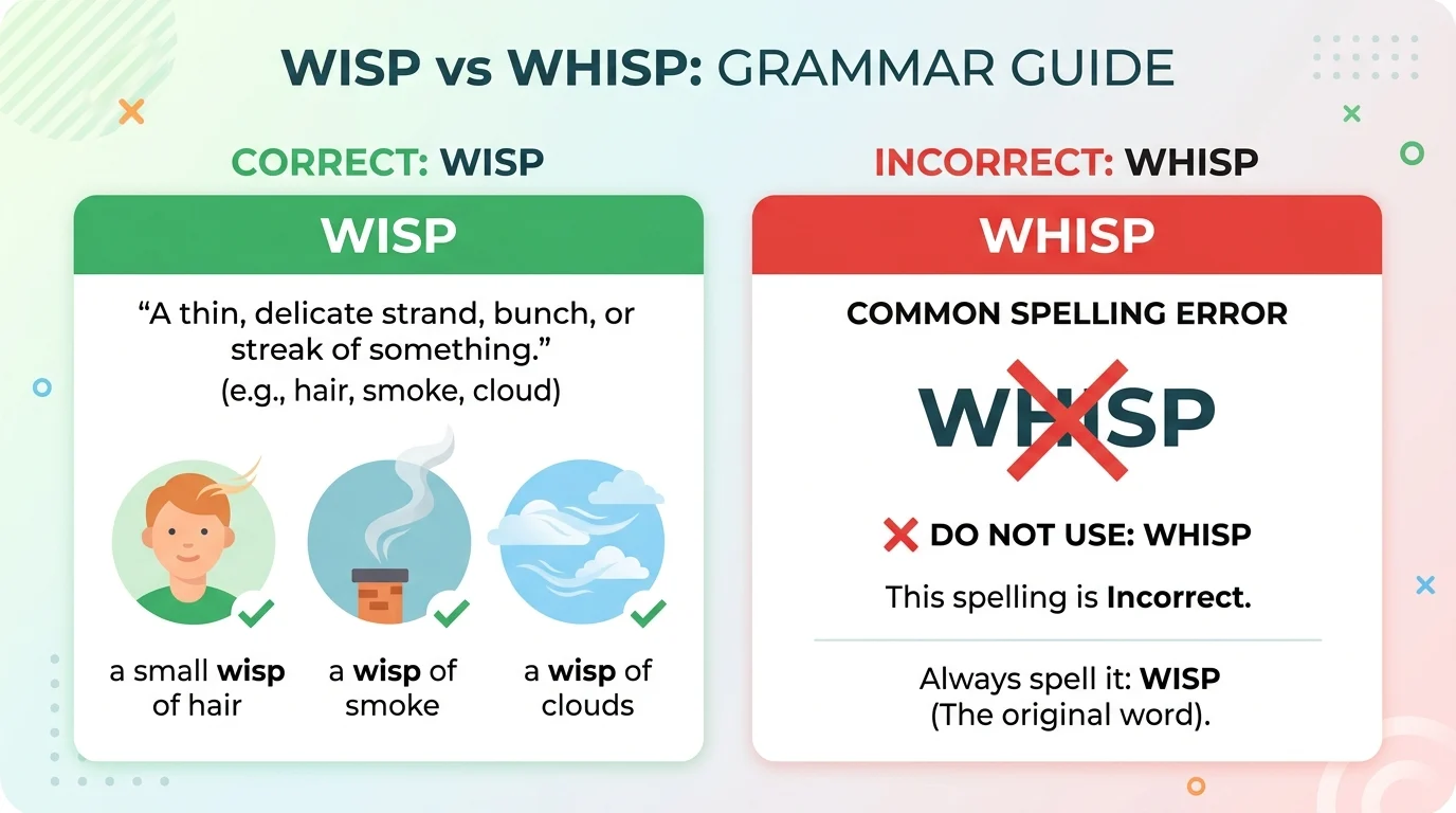 wisp vs whisp